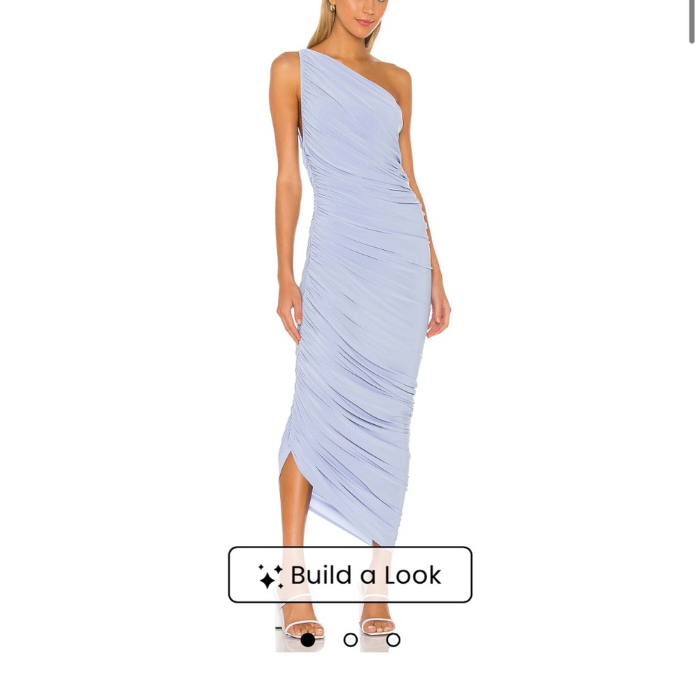 X REVOLVE DIANA GOWN IN CELESTIAL BLUE